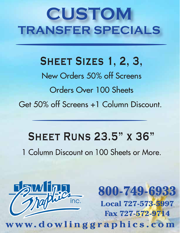 Custom Transfer Specials